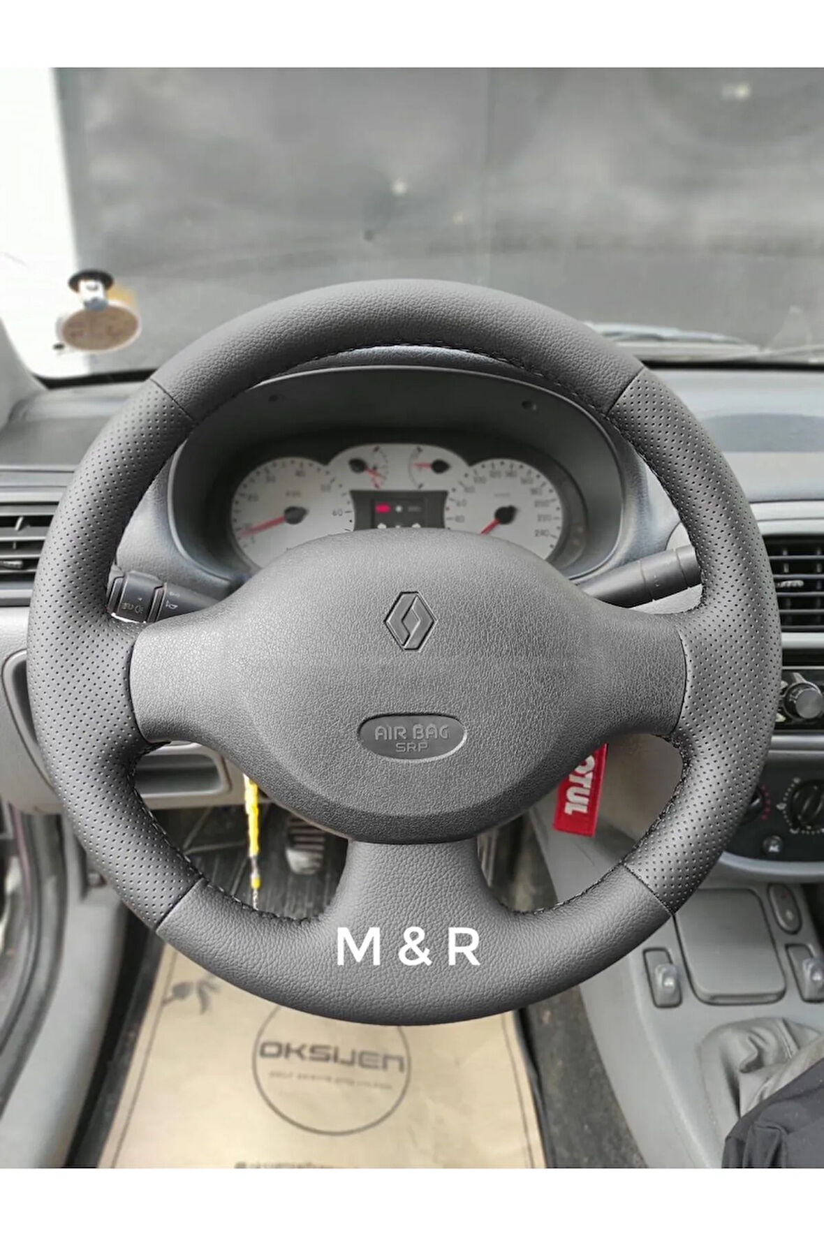 RENAULT CLİO 2  DERİ DİREKSİYON KAPLAMA