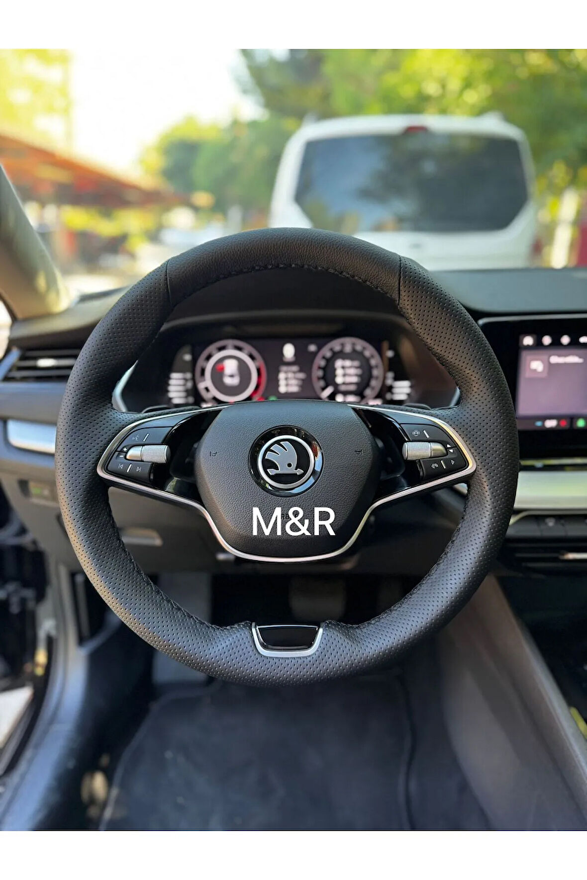 Skoda octavia Skoda scala Skoda süperb KAPLAMA DERİ DİREKSİYON KILIFI