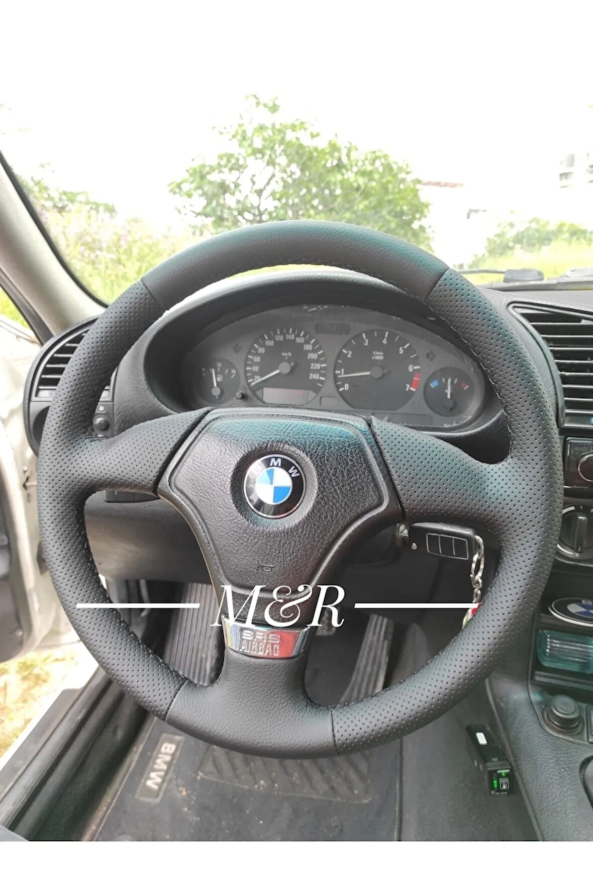 Bmw E36 Orijinal Kaplama Deri Direksiyon Kılıfı
