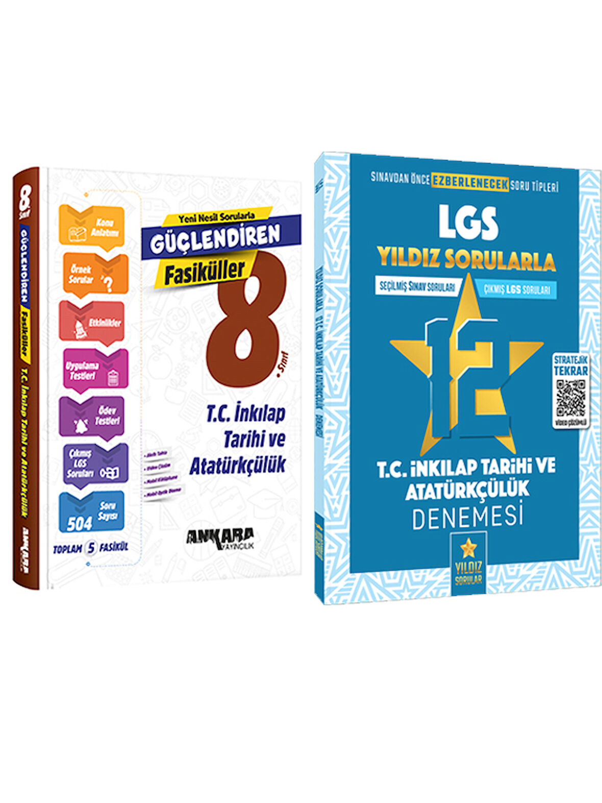 Ankara 2025 LGS T.C. İnkılap Tarihi ve Atatürkçülük Güçlendiren Fasikül ve Yıldız Soru 8li Deneme 