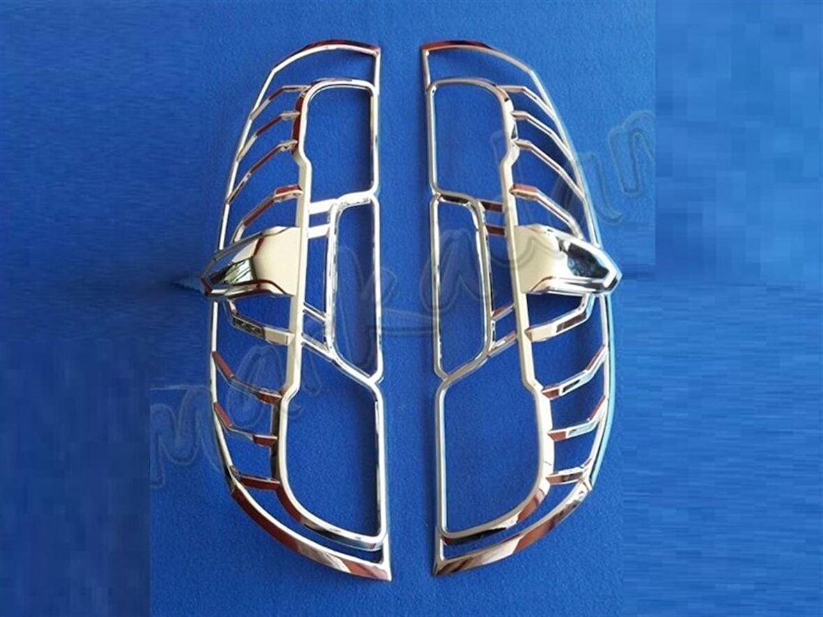 Fiat Doblo Krom Stop Çerçevesi 2015 Sonrası 2 Parça Abs Krom