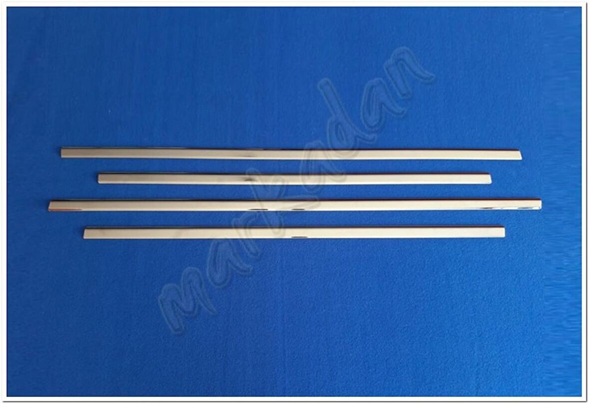 Ford Focus Sedan Krom Cam Çıtası 2005-2011 4 Parça Paslanmaz Çelik