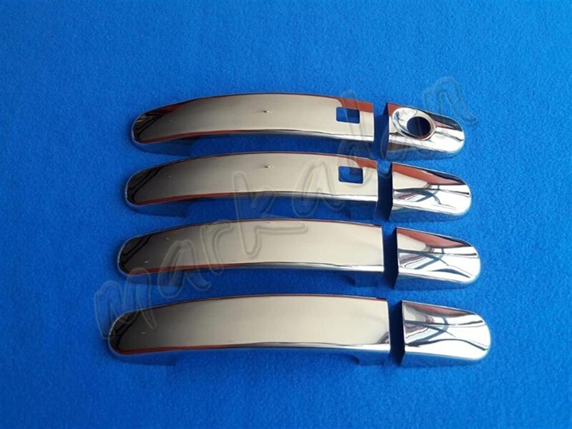 Ford Kuga Sensörlü Krom Kapı Kolu 2008-2012 4 Kapı Paslanmaz Çelik