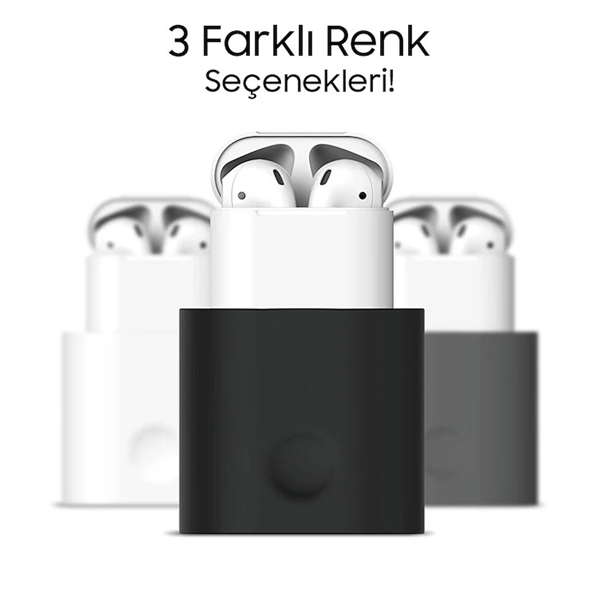 Ally Apple Airpods Boş Şarj Standı-(5775)