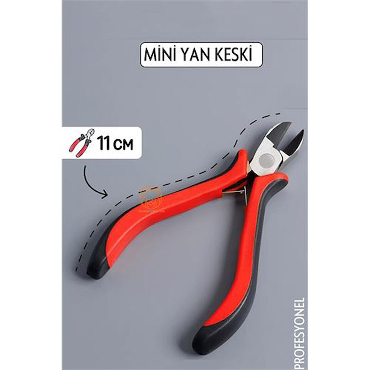 HSNET Profesyonel Mini Yan Keski 11 Cm
