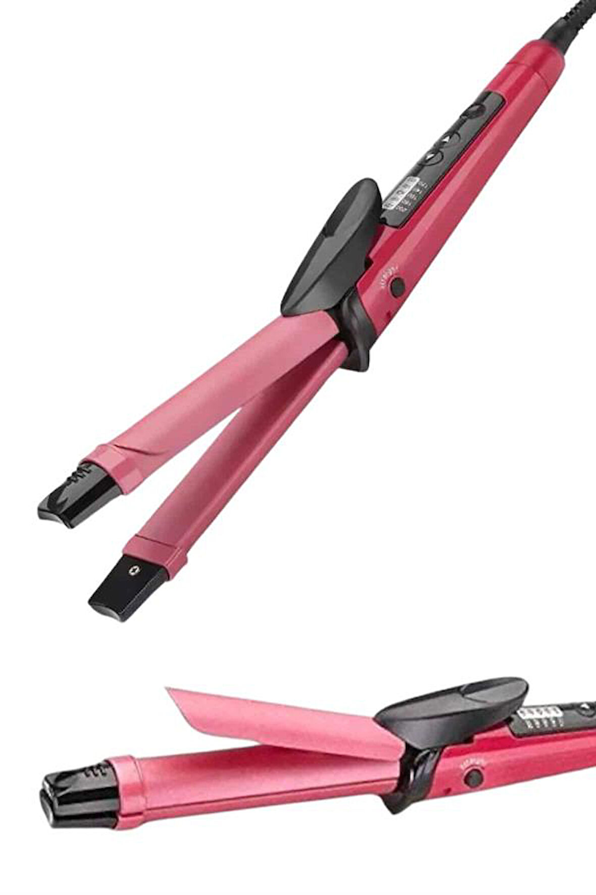 Saç Düzleştirici Ve Maşa İkili Saç Şekillendirici Tüm Saç Tiplerine Uygun