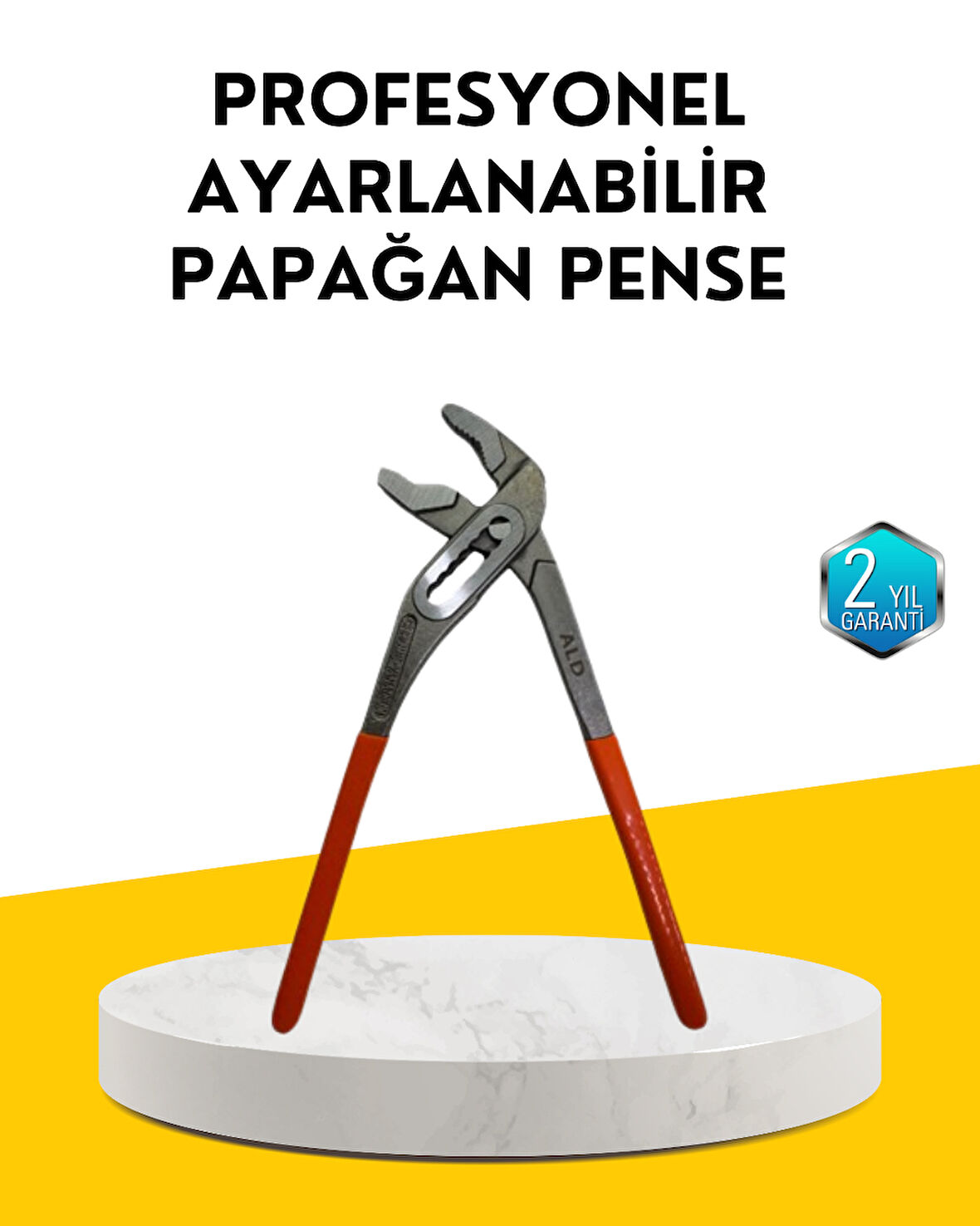 Profesyonel Ayarlı Pense Kurbağacık Ağzı Geniş Açılım