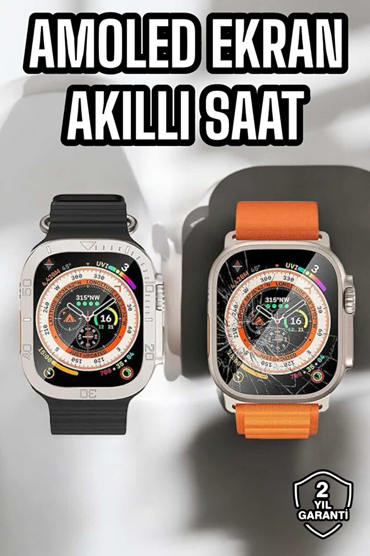 Akıllı Saat NFC ve GPS Uyumlu Uyku ve Sağlık Takibi Sesli Görüşme