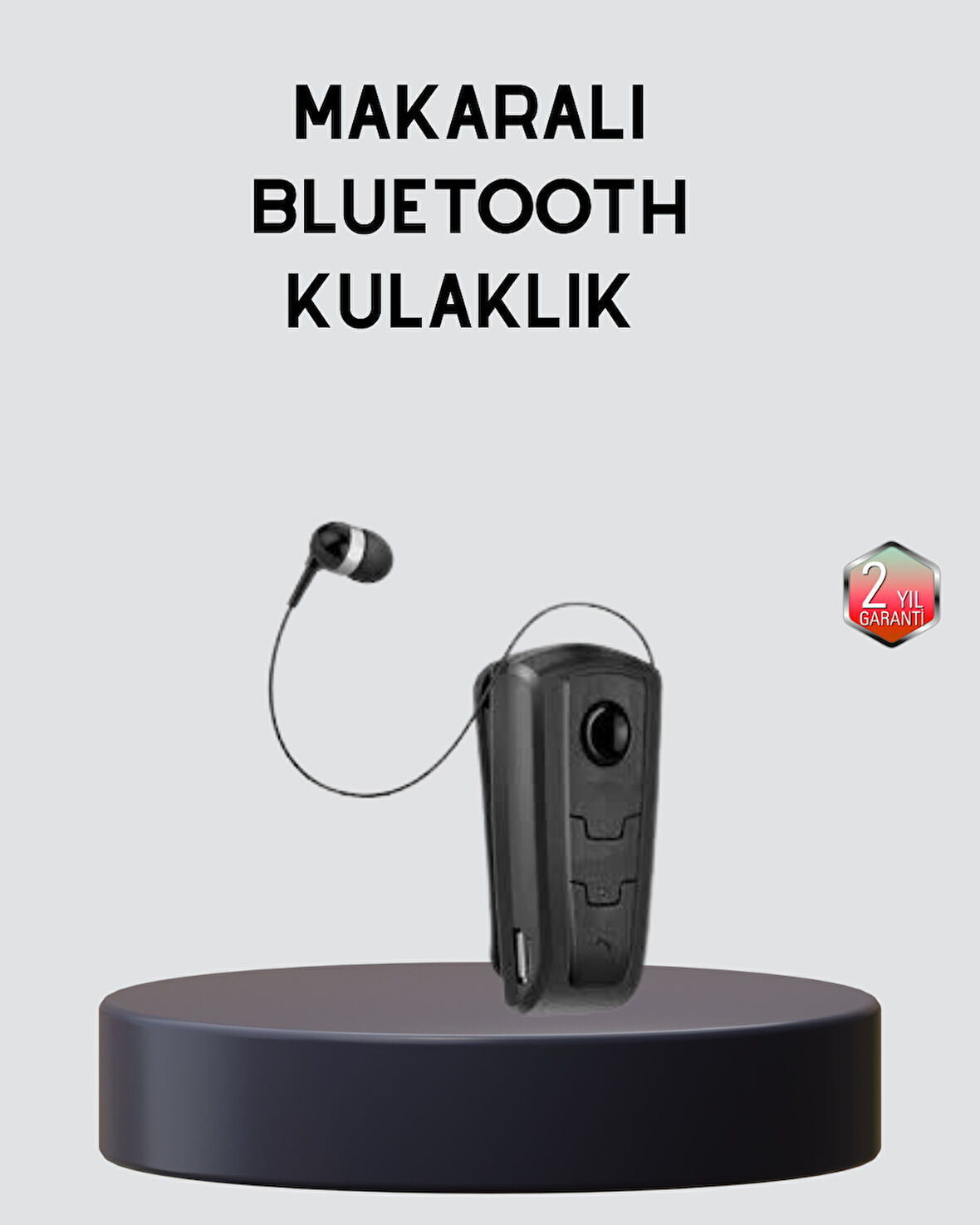 Ergonomik Bluetooth Kulaklık – 8 Saat Konuşma Gürültü Azaltıcı Mikrofon