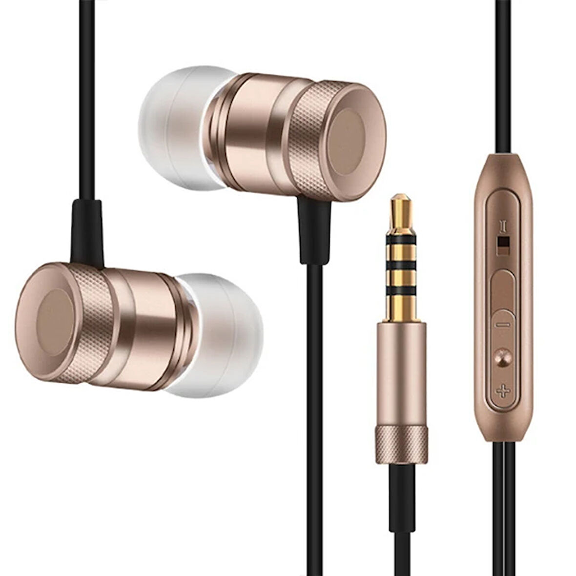 Magic Saound 3.5mm Jack Metal Piston Mikrofonlu Kulaklık-(5775)