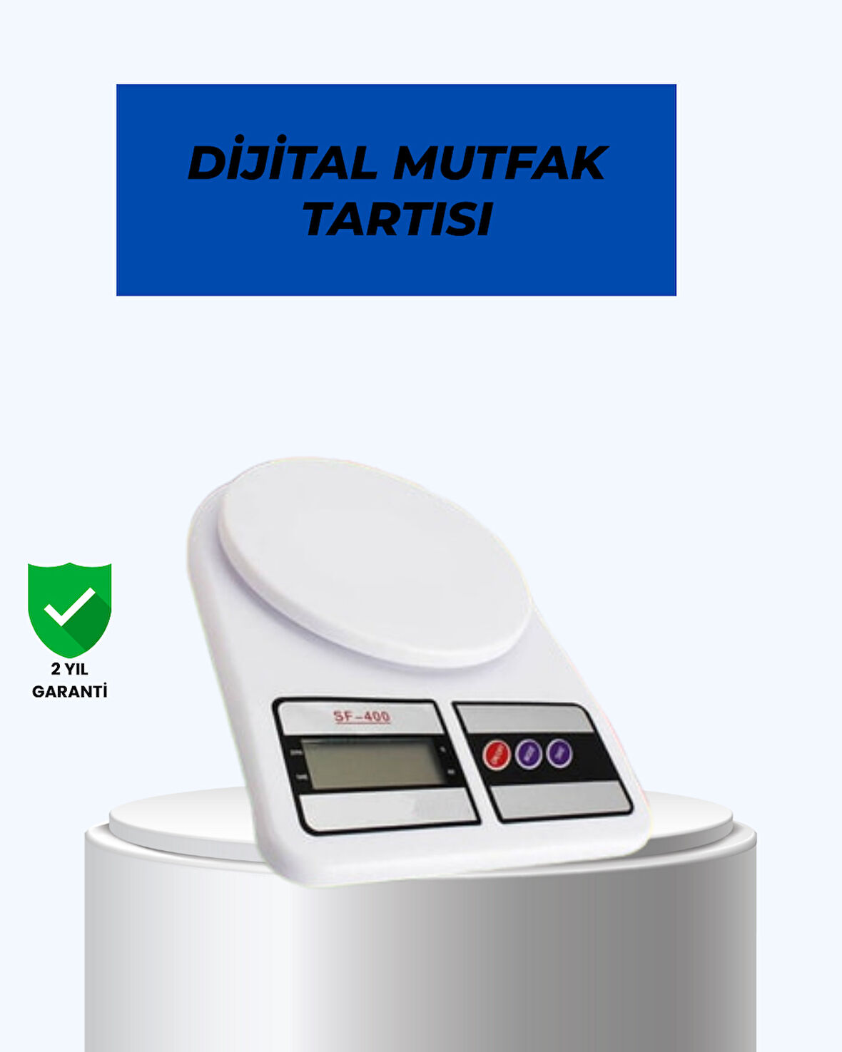 Taşınabilir Dijital Terazi – Çift Ölçü Birimi Destekli