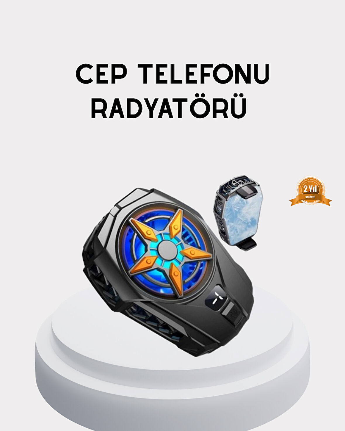 Yarı İletken Cep Telefonu Radyatörü 2 Hız Kademeli Dijital Ekranlı