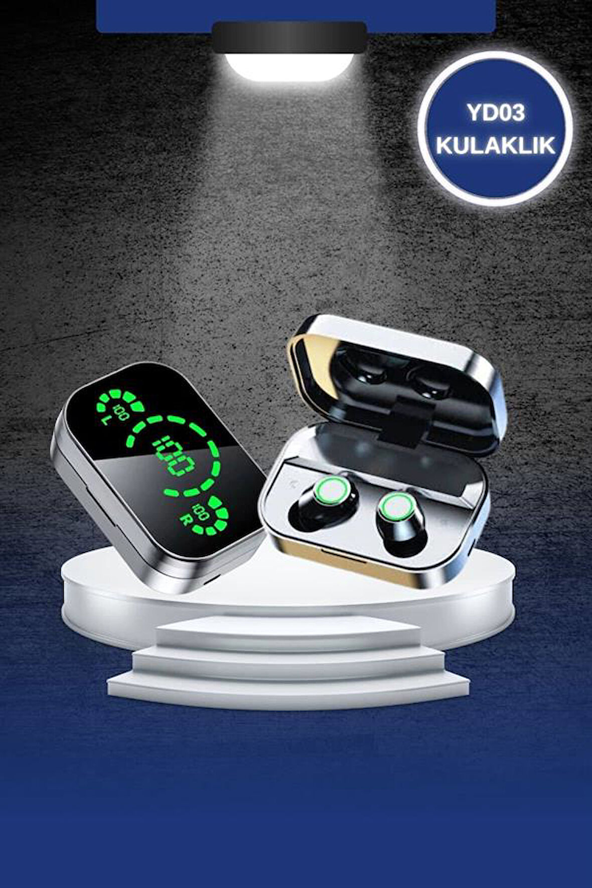 Dokunmatik Akıllı Saat Yeni Nesil Kulaklık Kampanyası Bluetooth Bağlantılı AN