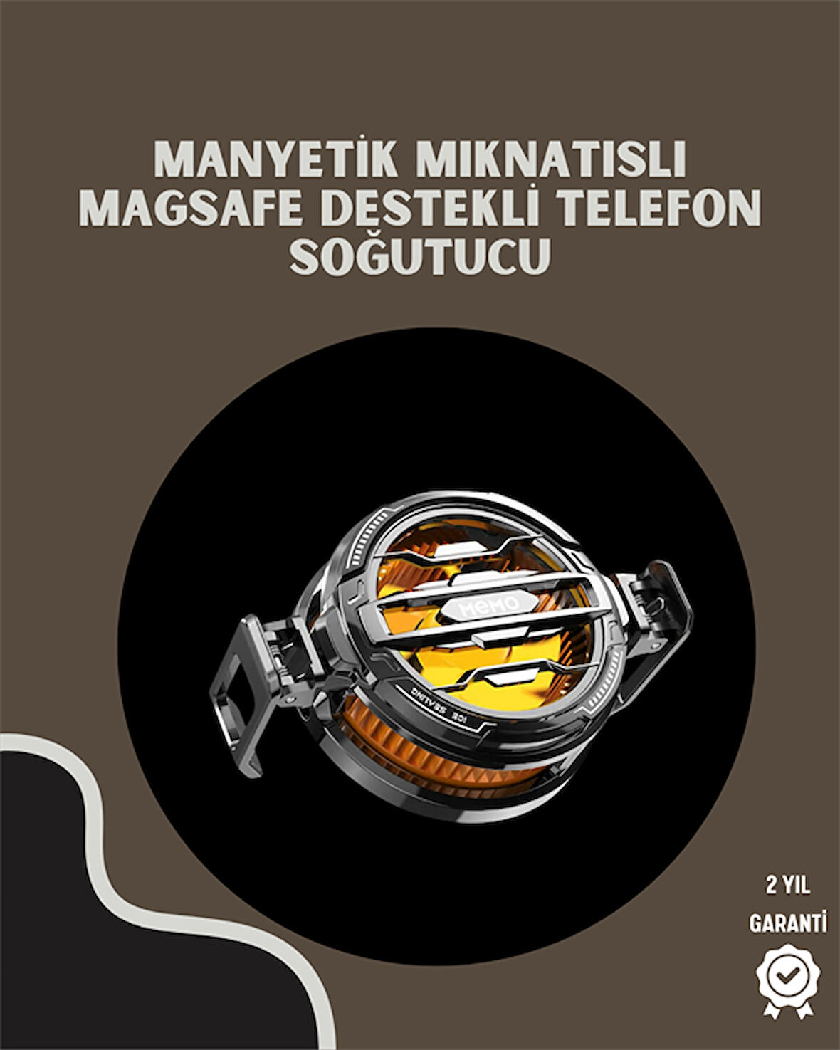 Tüm Telefonlarla Uyumlu Kompakt Soğutucu | Yüksek Performanslı Hızlı Soğutma