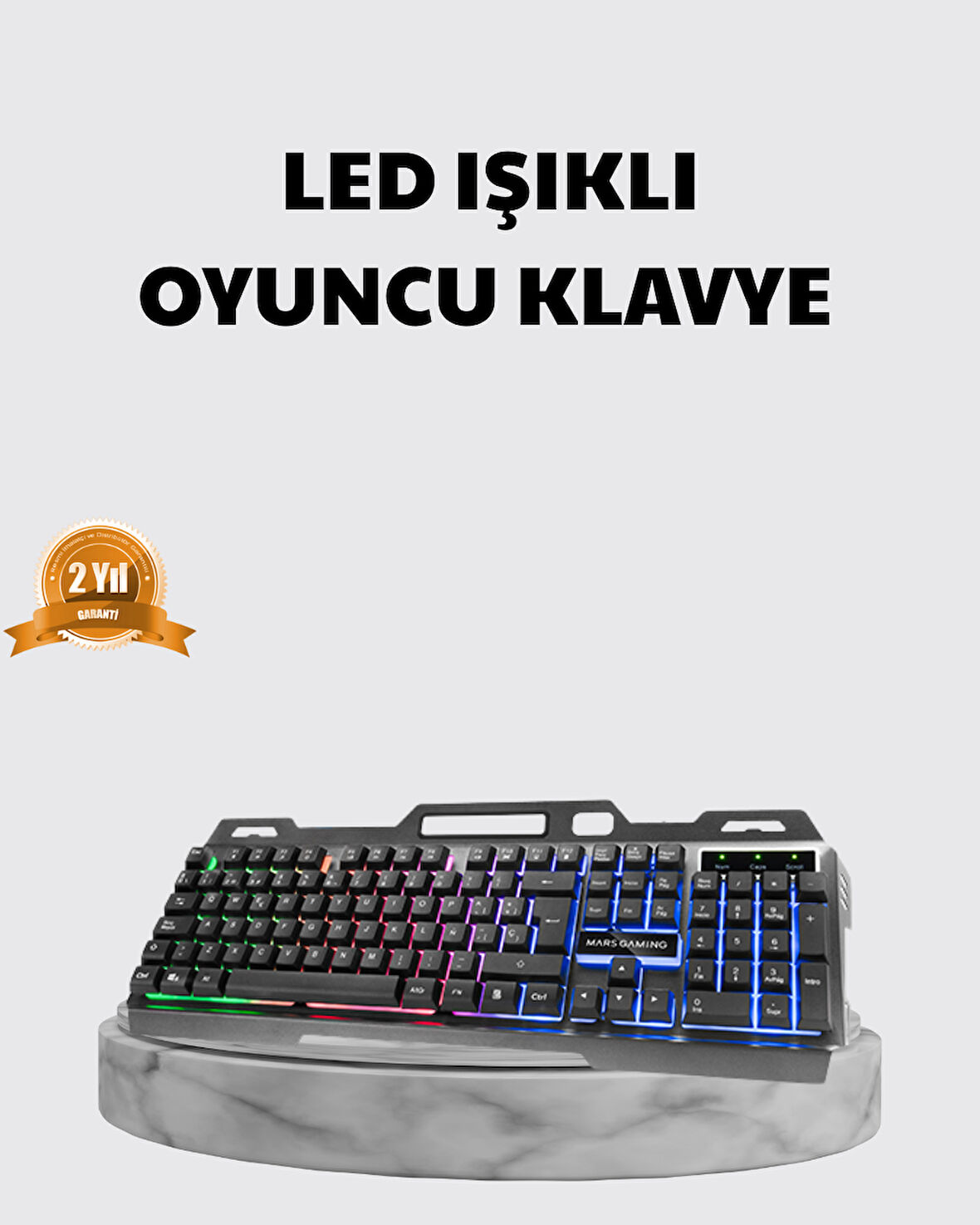 Profesyonel Oyuncu Klavye Mouse Seti – RGB Işıklı Türkçe Q DPI Ayarlı Dayan?
