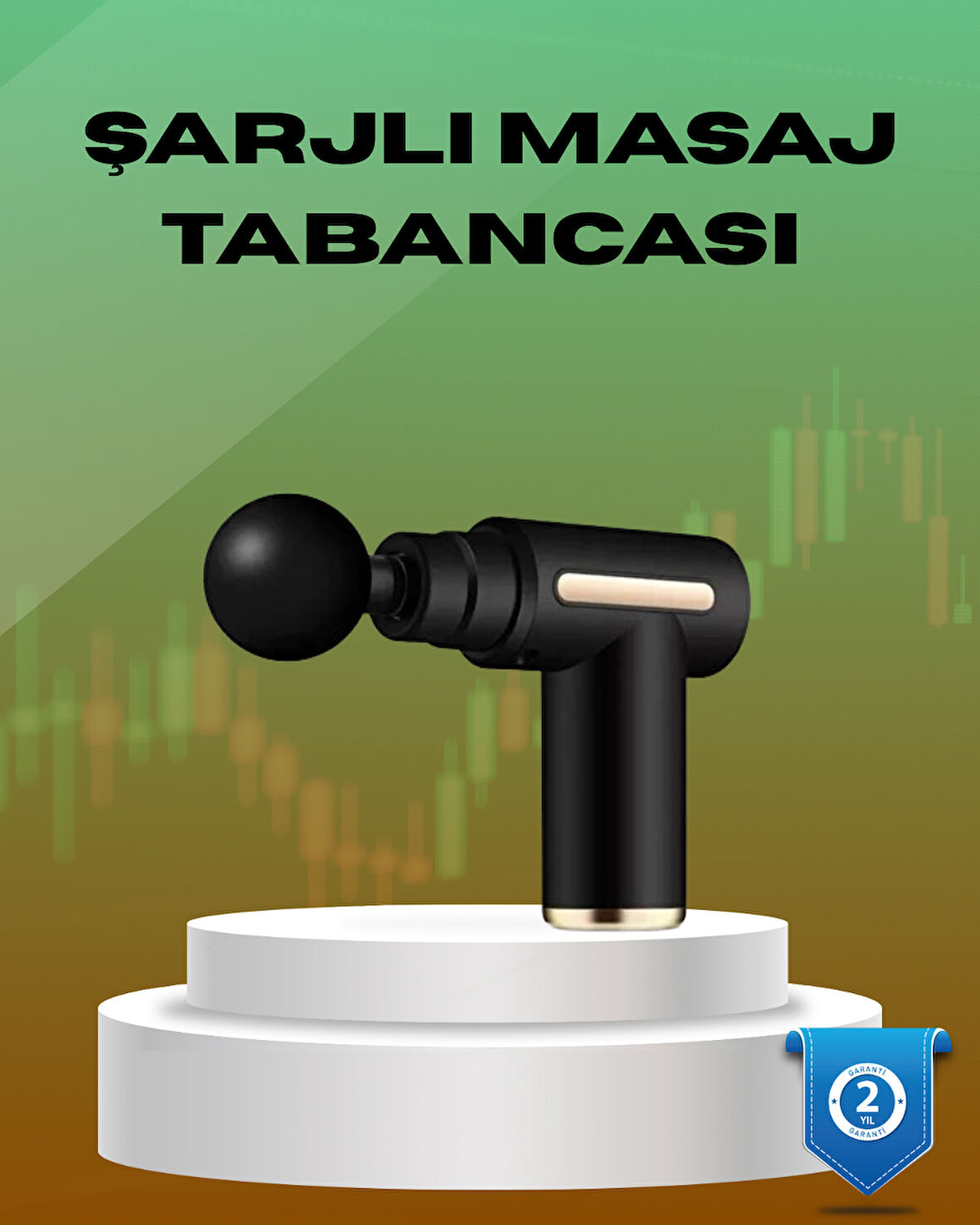 6 Kademeli Kas Masaj Tabancası 4 Başlıklı Güçlü Sessiz Sporcu Masaj Cihazı ?