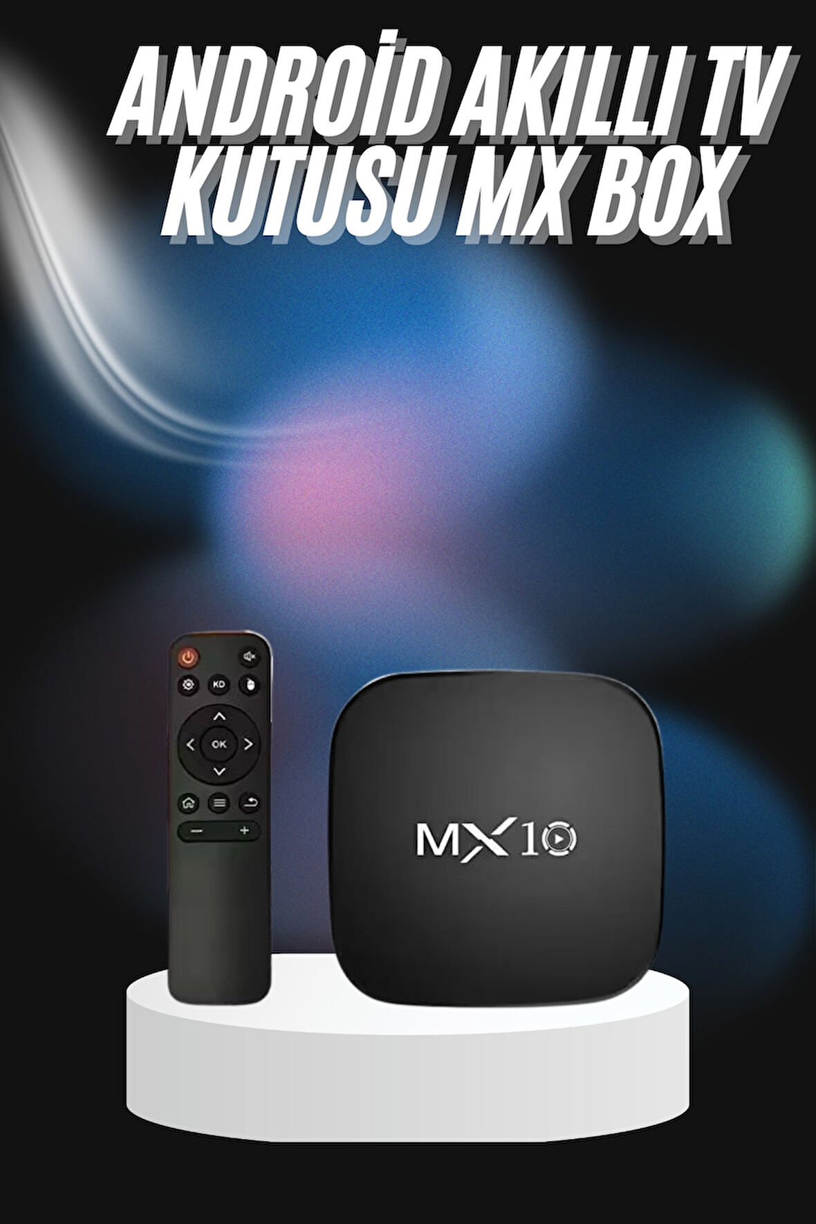 2.4G Wifi Tv Box Medya Oynatıcı TV Uyumlu MX Box Kutusu Android TV