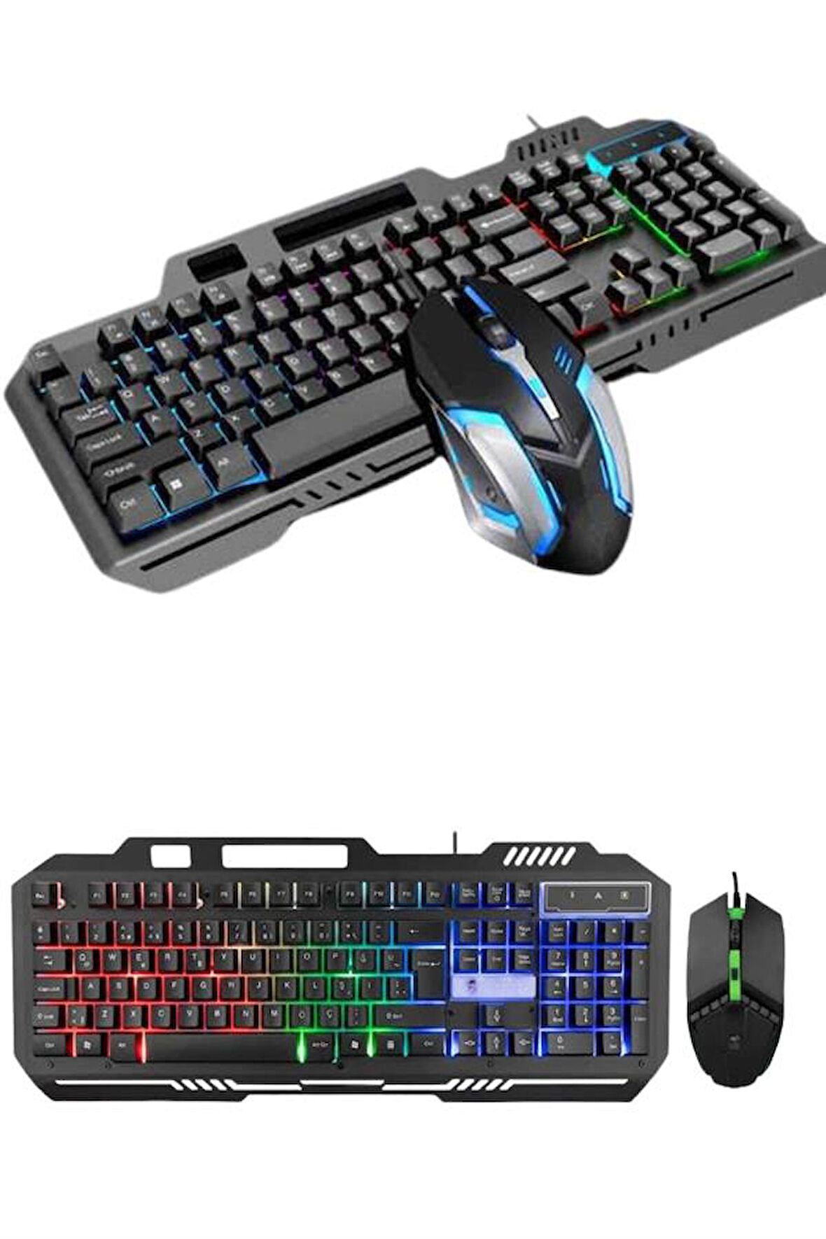 Gaming Oyuncu Klavyesi Led Aydınlatmalı Mekanik Hisli