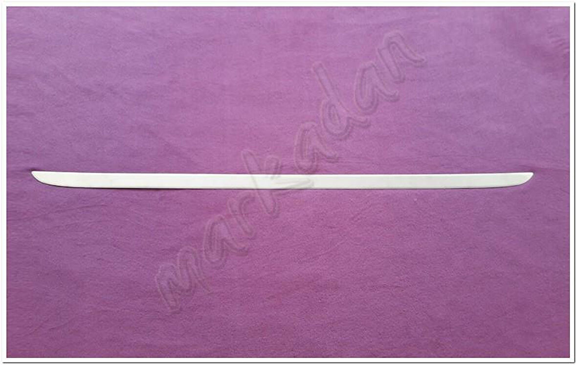 WOC Chrome Dacia Sandero Krom Bagaj Alt Çıta 2006-2012 Paslanmaz Çelik
