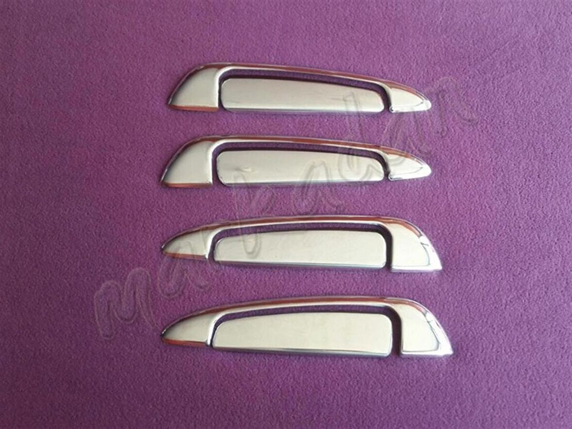 WOC Chrome Fiat Linea Krom Kapı Kolu 2006-2018 4 Kapı 8 Parça Paslanmaz Çelik