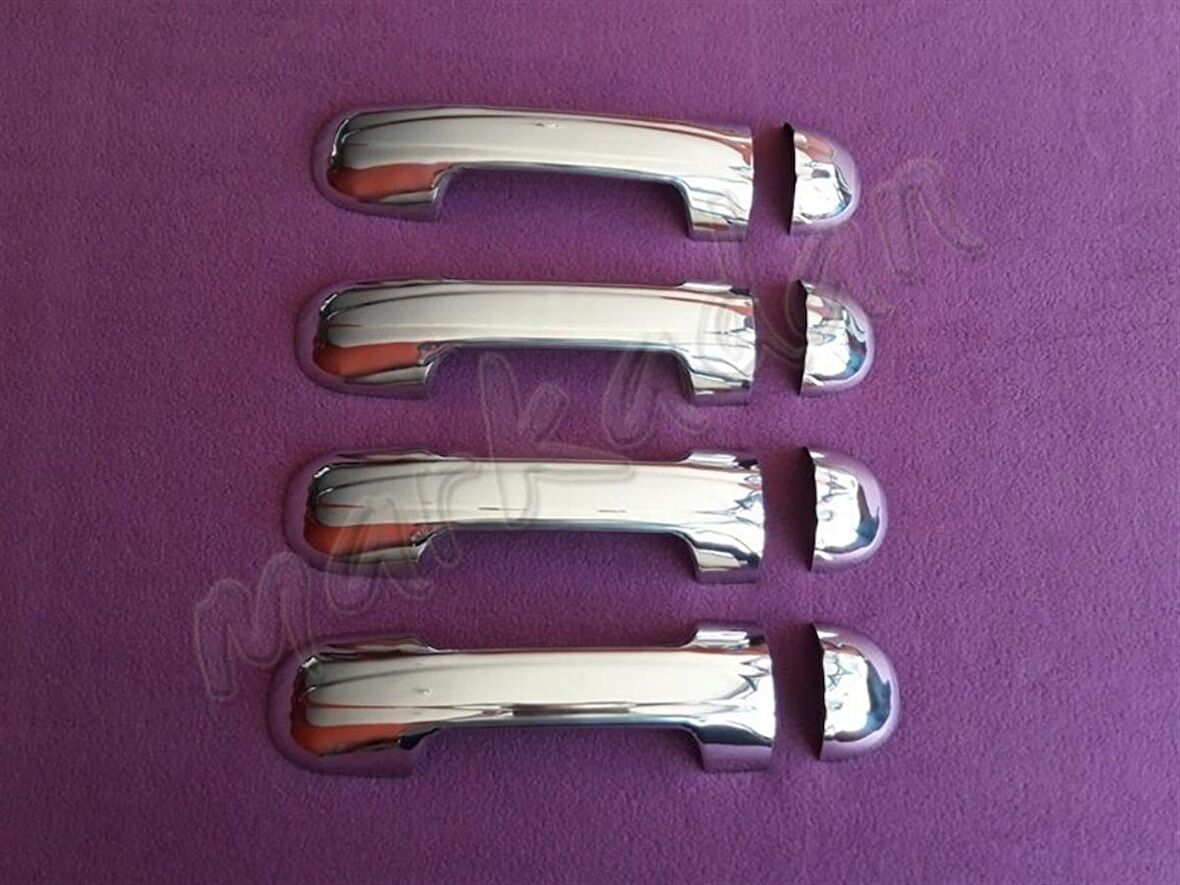 WOC Chrome Ford Connect Krom Kapı Kolu 2002-2014 4 Kapı Paslanmaz Çelik