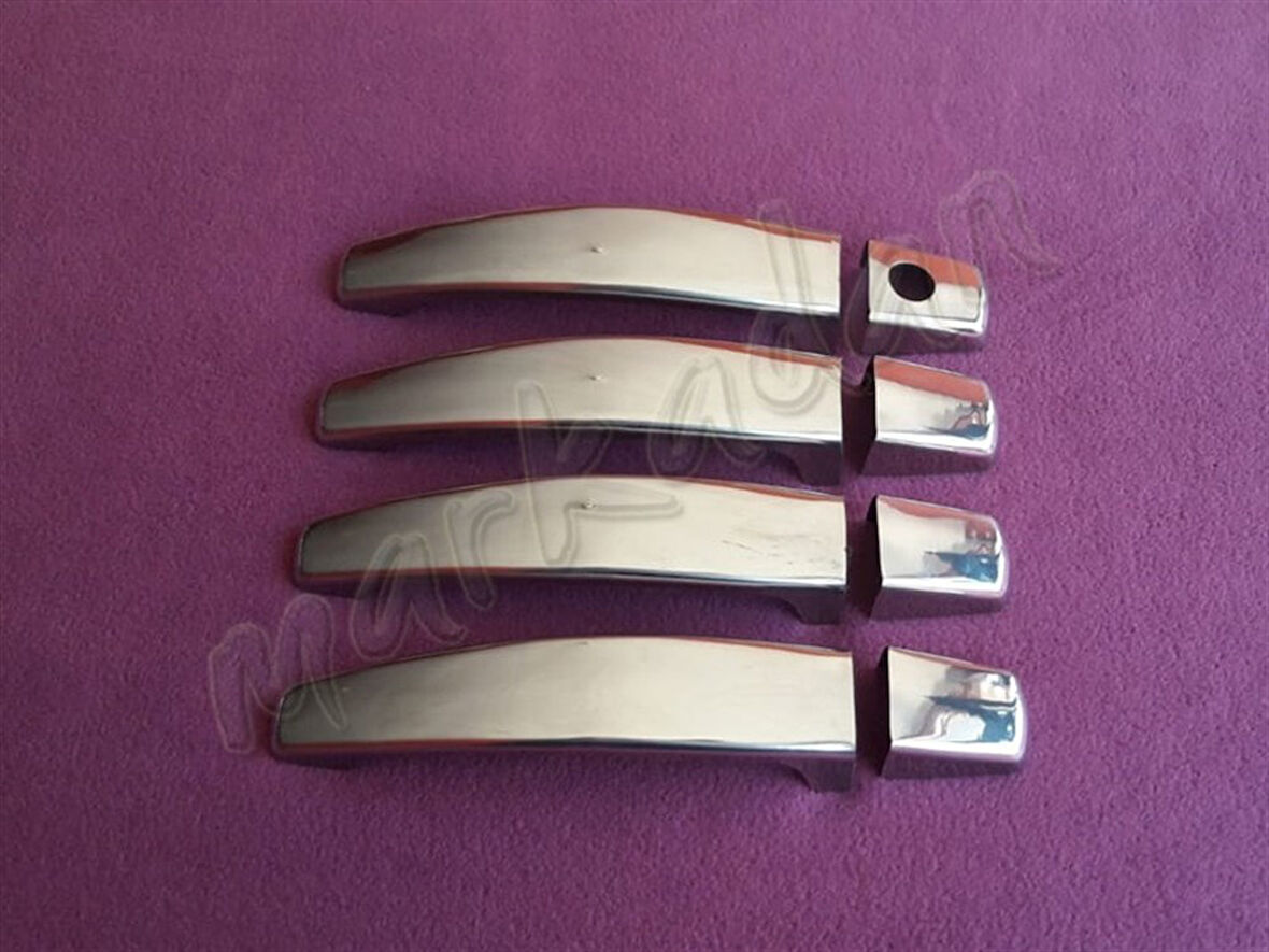 WOC Chrome Opel Vectra C Krom Kapı Kolu 2002-2009 4 Kapı Paslanmaz Çelik