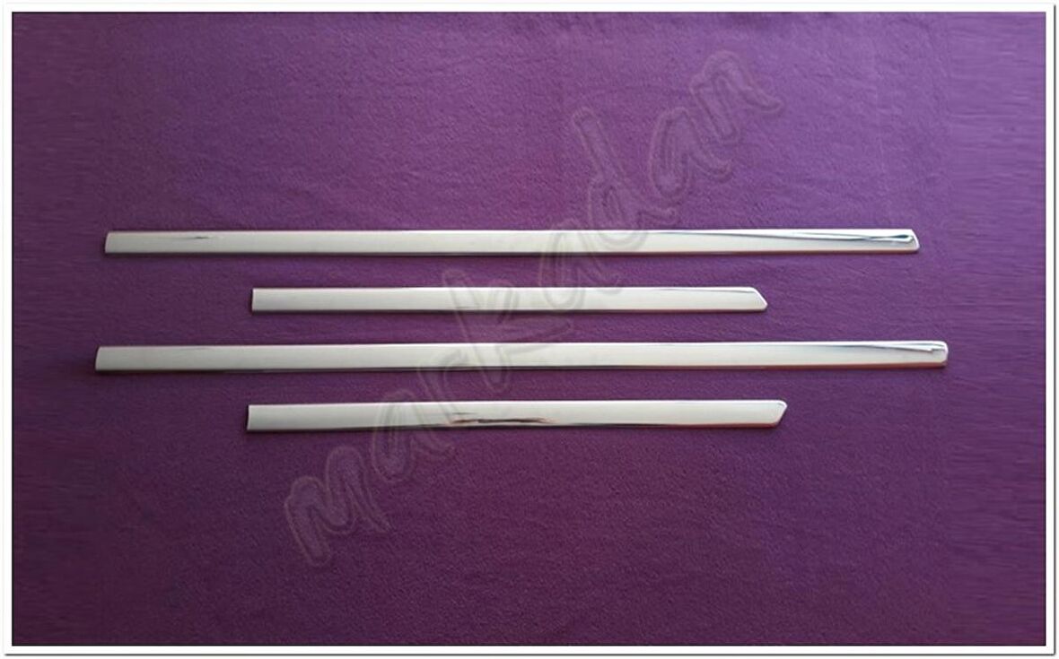 WOC Chrome VW Bora Krom Yan Kapı Çıtası 1998-2004 4 Parça Paslanmaz Çelik