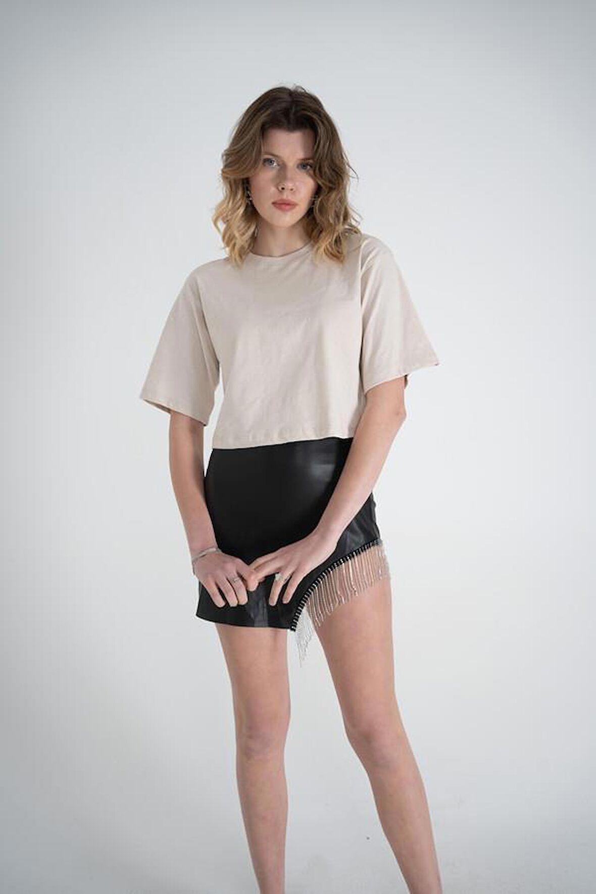 Markano Viole T-Shirt Bej