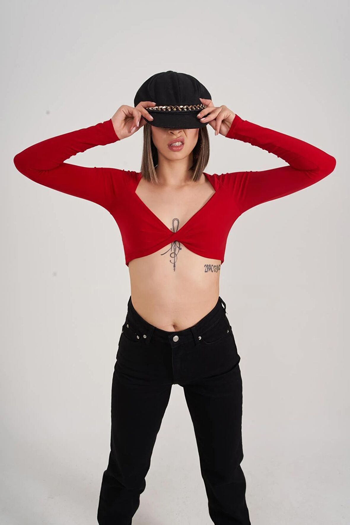 Markano Walery Bluz Kırmızı