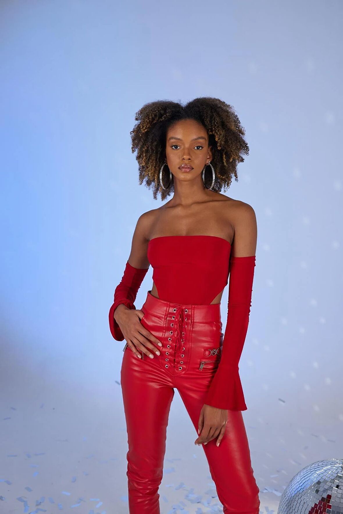 Markano Rebeca Bodysuit Kırmızı