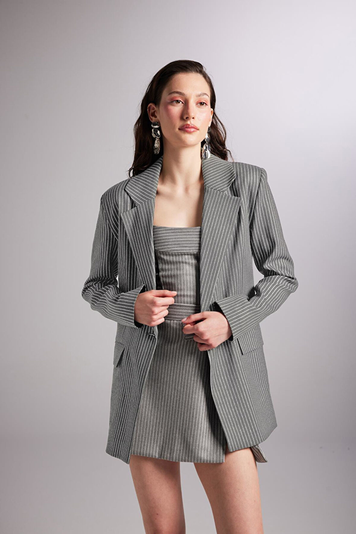 Markano Eden Blazer Ceket Gri