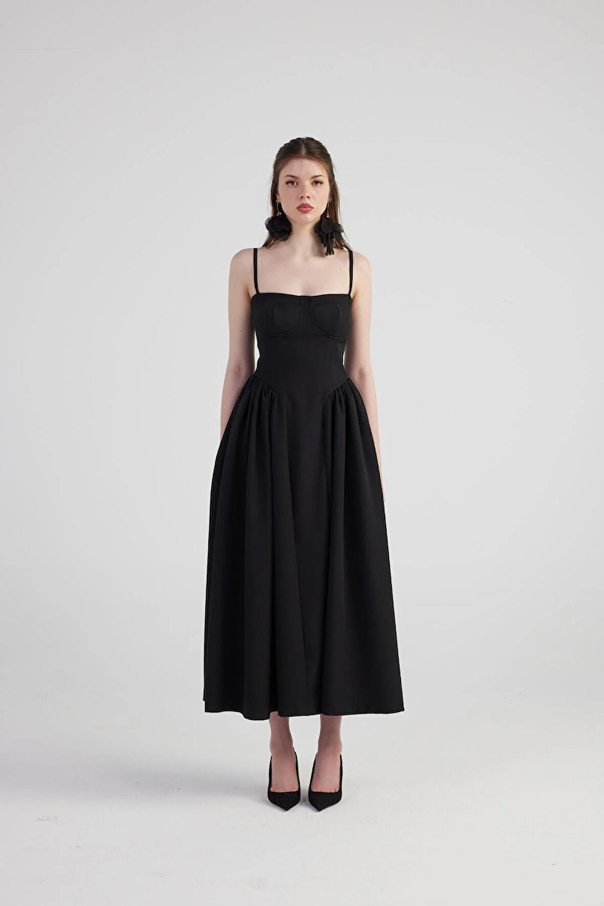 Markano Bridged Elbise Siyah