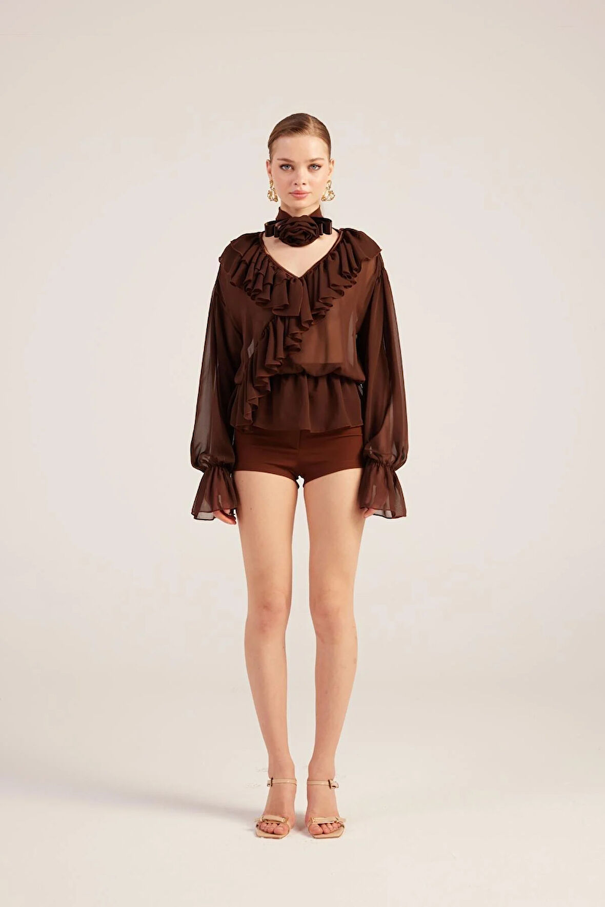 Markano Sassy Gömlek Kahve