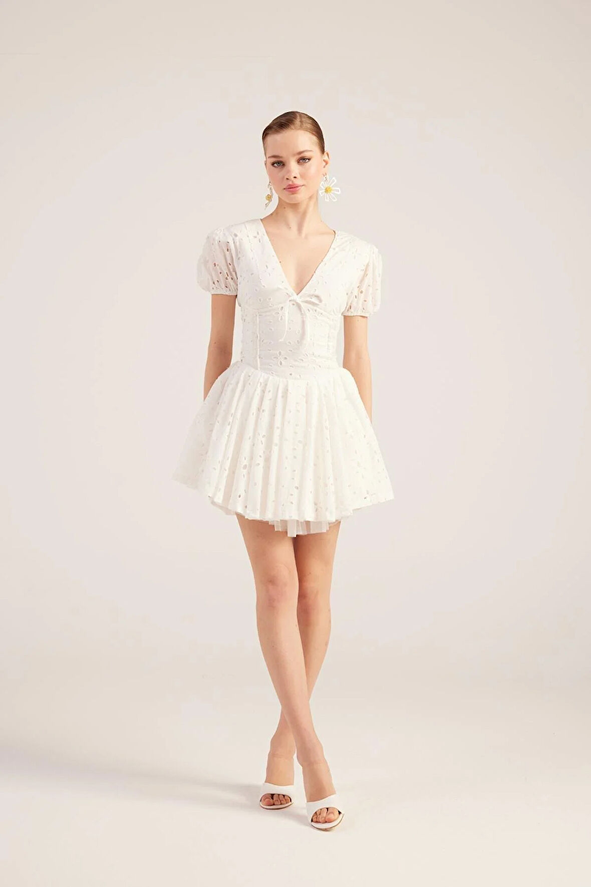 Markano Tina Elbise Beyaz