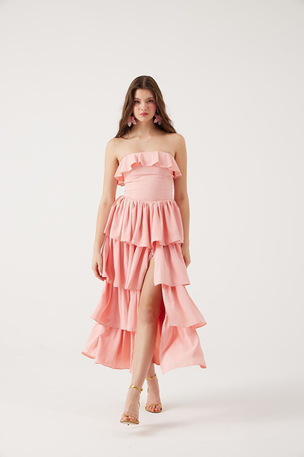 Markano Gracie Elbise Pembe