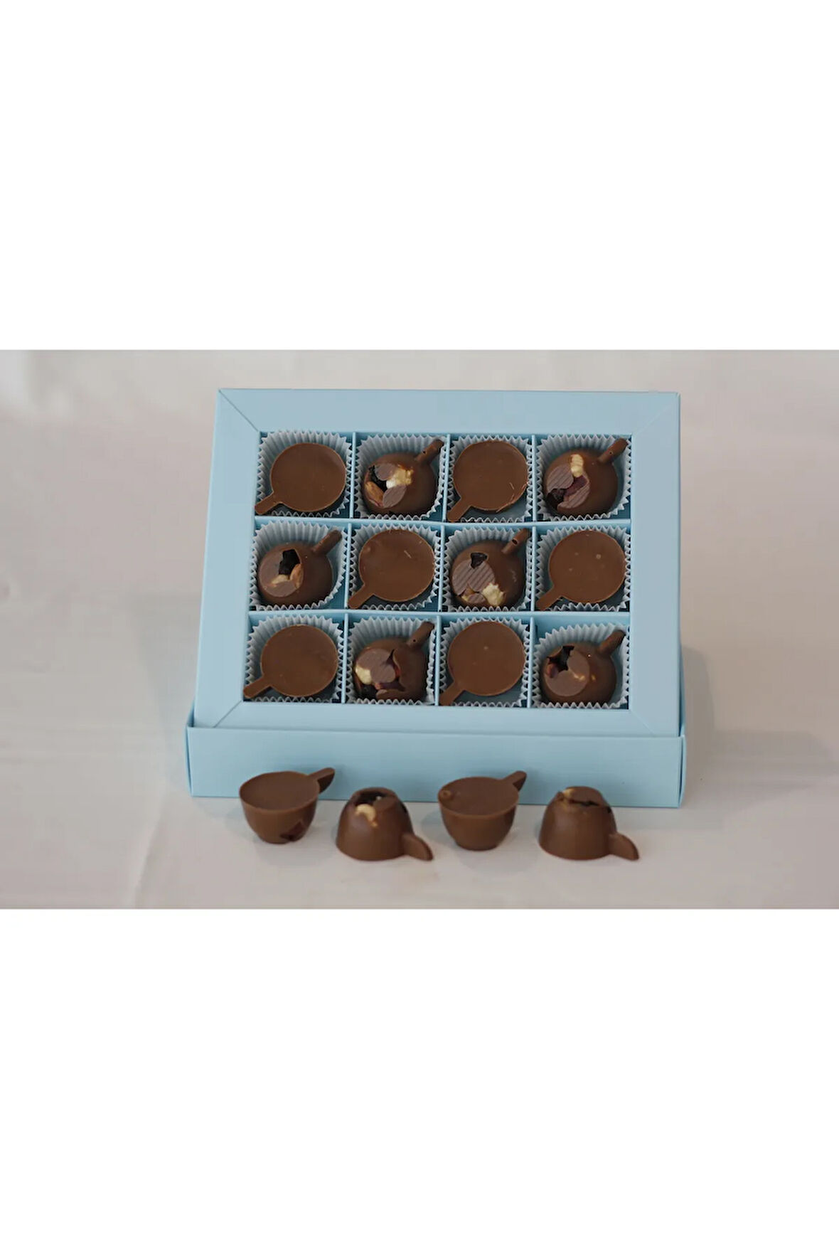 Kahve Fincanı Spesiyal Bitter Çikolatalı Hediyelik Çikolata (250 gr)