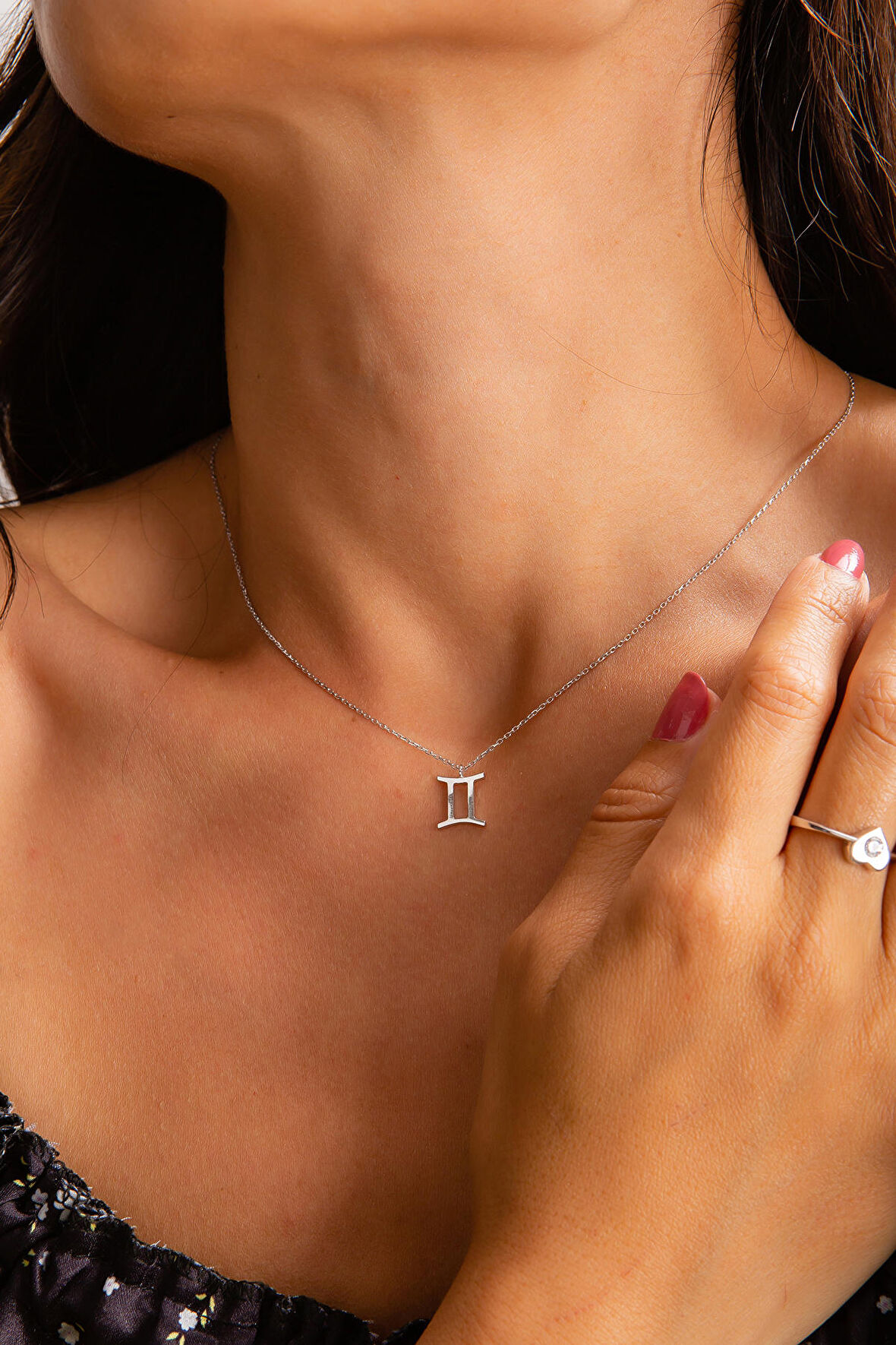 İkizler Burç Kolye