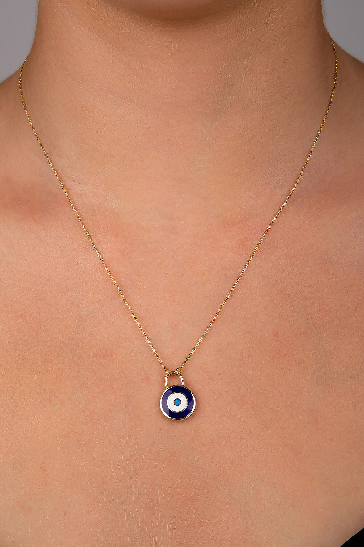 Çift Renk Nazar Kolye