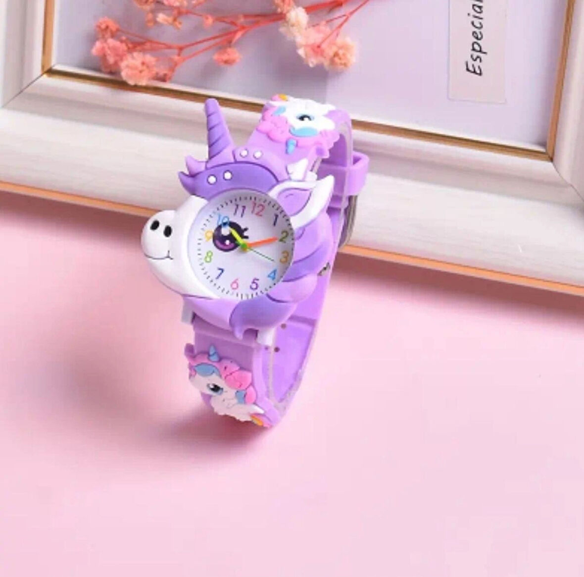 "Midilli Figürlü Çocuk Kol Saati – Silikon Kayışlı Eğlenceli Saat Modeli"