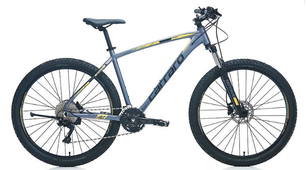 Carraro Daytona 730 27.5 Jant Hd Dağ Bisikleti (Mat Antrasit Siyah Sarı)
