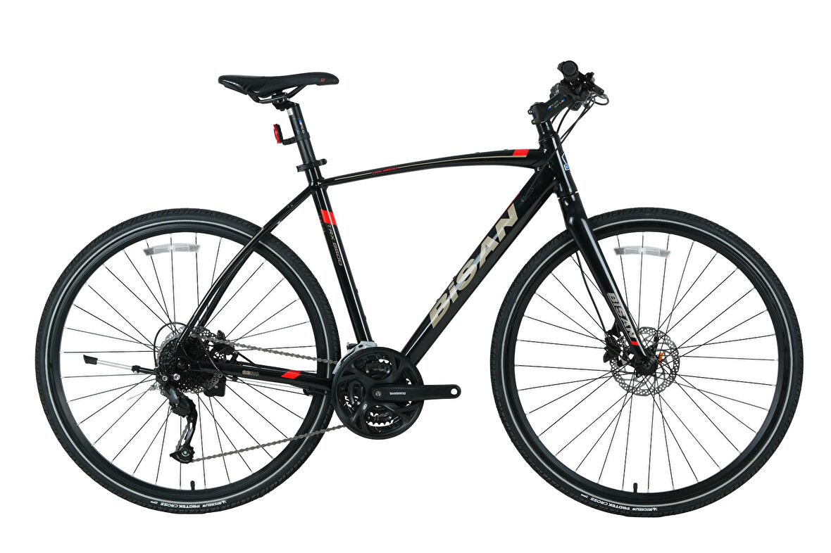 Bisan Trx 8600 28 Jant Hd Trekking Bisiklet Altus (Siyah Kırmızı)