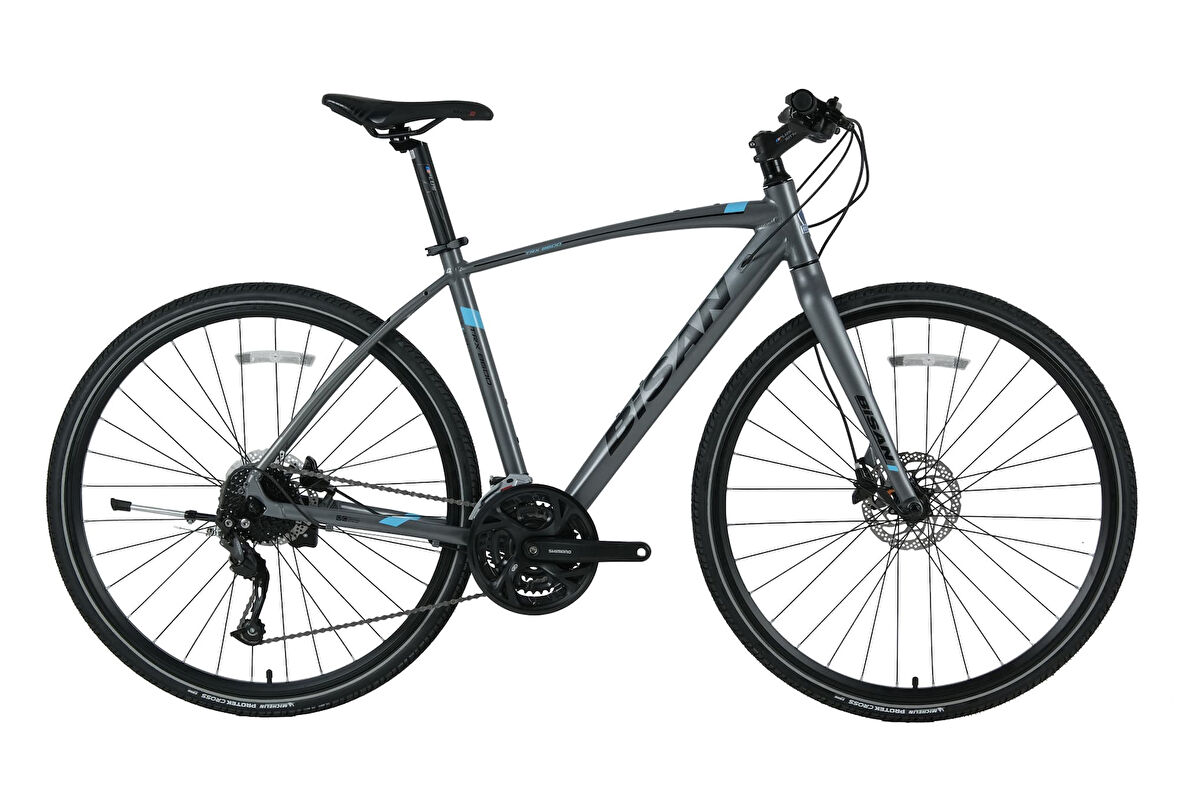 Bisan Trx 8600 28 Jant Hd Trekking Bisiklet Altus (Metalik Gri Mavi)