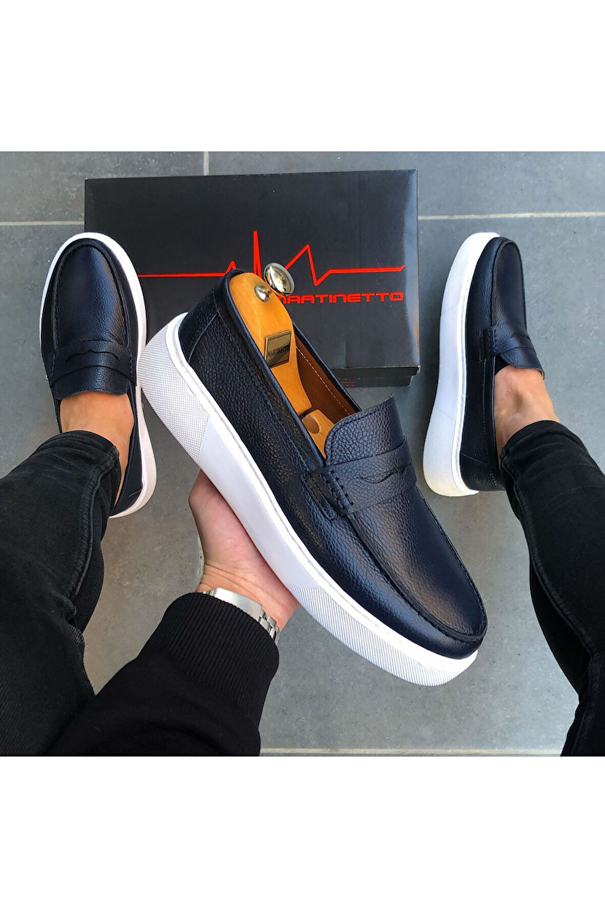 HAKİKİ DERİ GÜNLÜK ERKEK AYAKKABI MRTKLJ1000