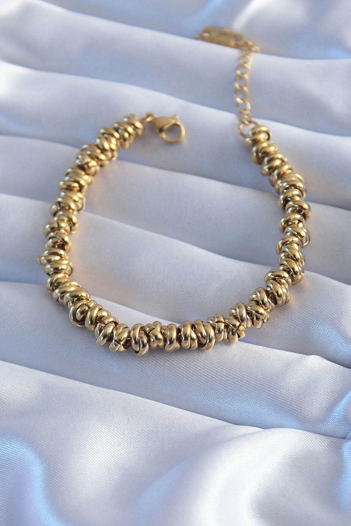 Marydien 316L Çelik Gold Renk Kadın Bileklik
