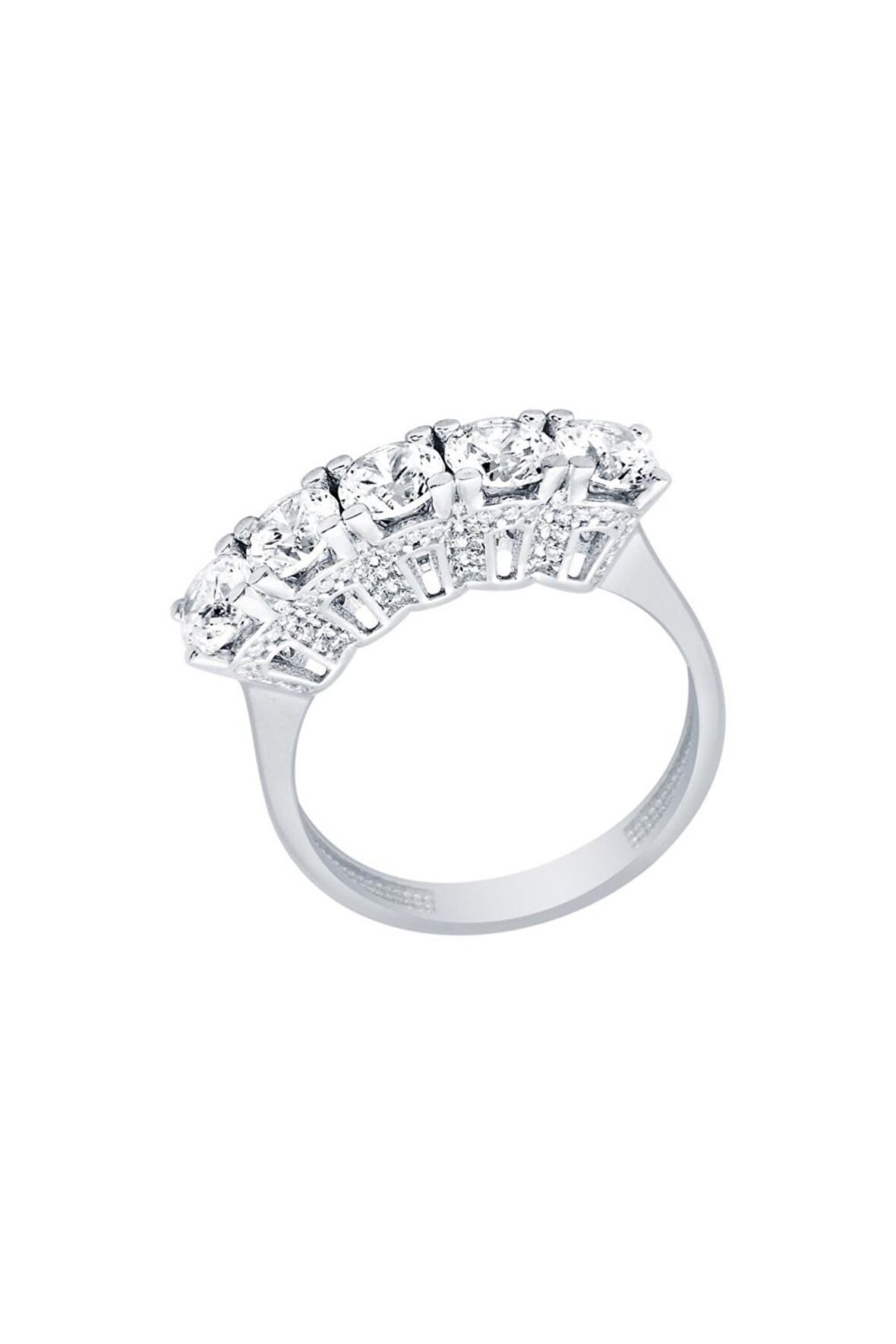 14 Ayar Altın Beştaş Yüzük