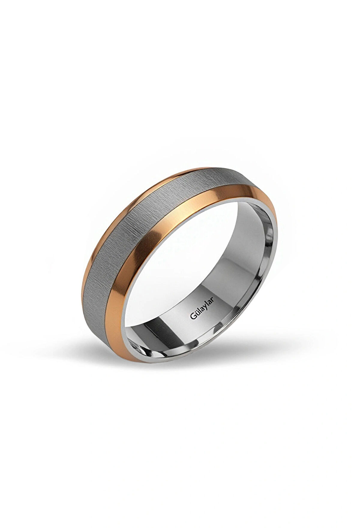 Amore Koleksiyonu Erkek Bijuteri Modern Alyans