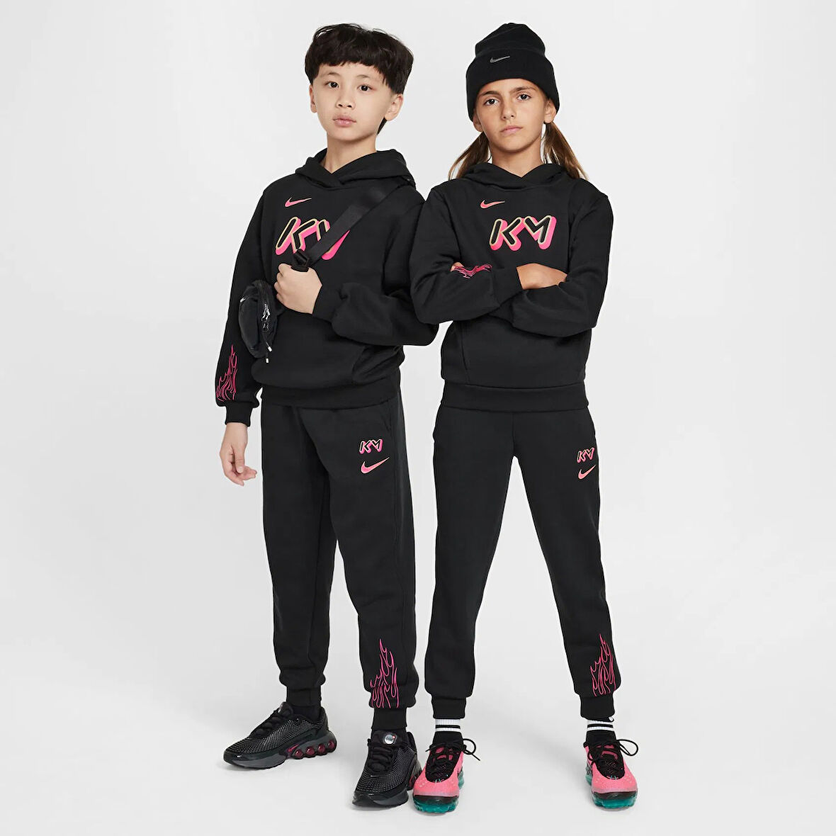 Club Fleece Jogger Çocuk Siyah Eşofman Altı