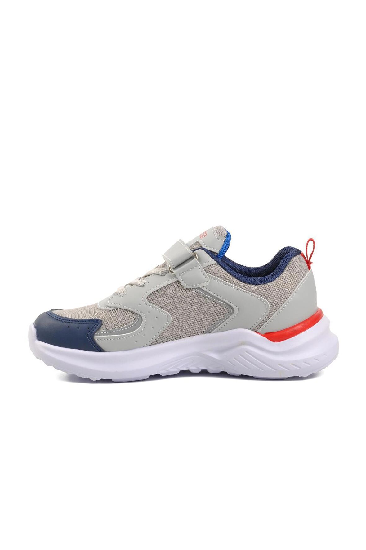 Pepino 4471-F Buz-Lacivert-Kırmızı Cırtlı Çocuk Spor Ayakkabı