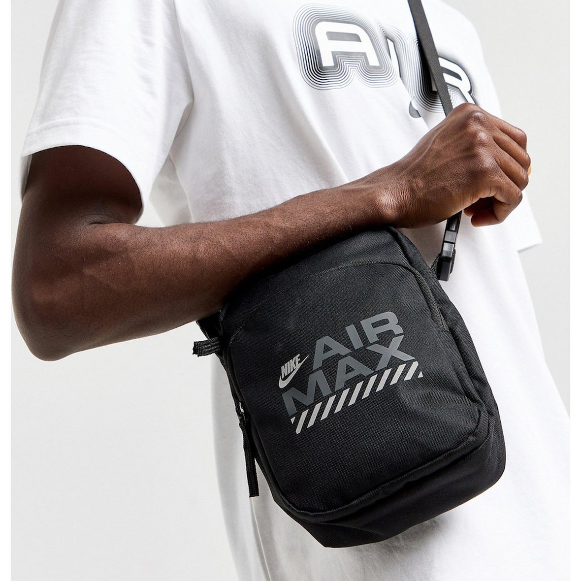 Air Max Heritage Crossbody Bag (4L) Siyah Spor Omuz Çantası
