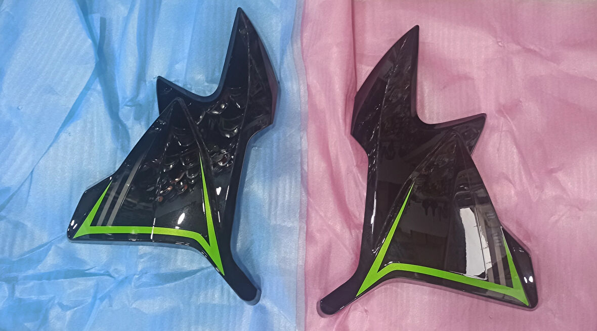 ATL Küba TK 03 Depo Altı Yan Kapak Sağ Sol Yeşil Siyah